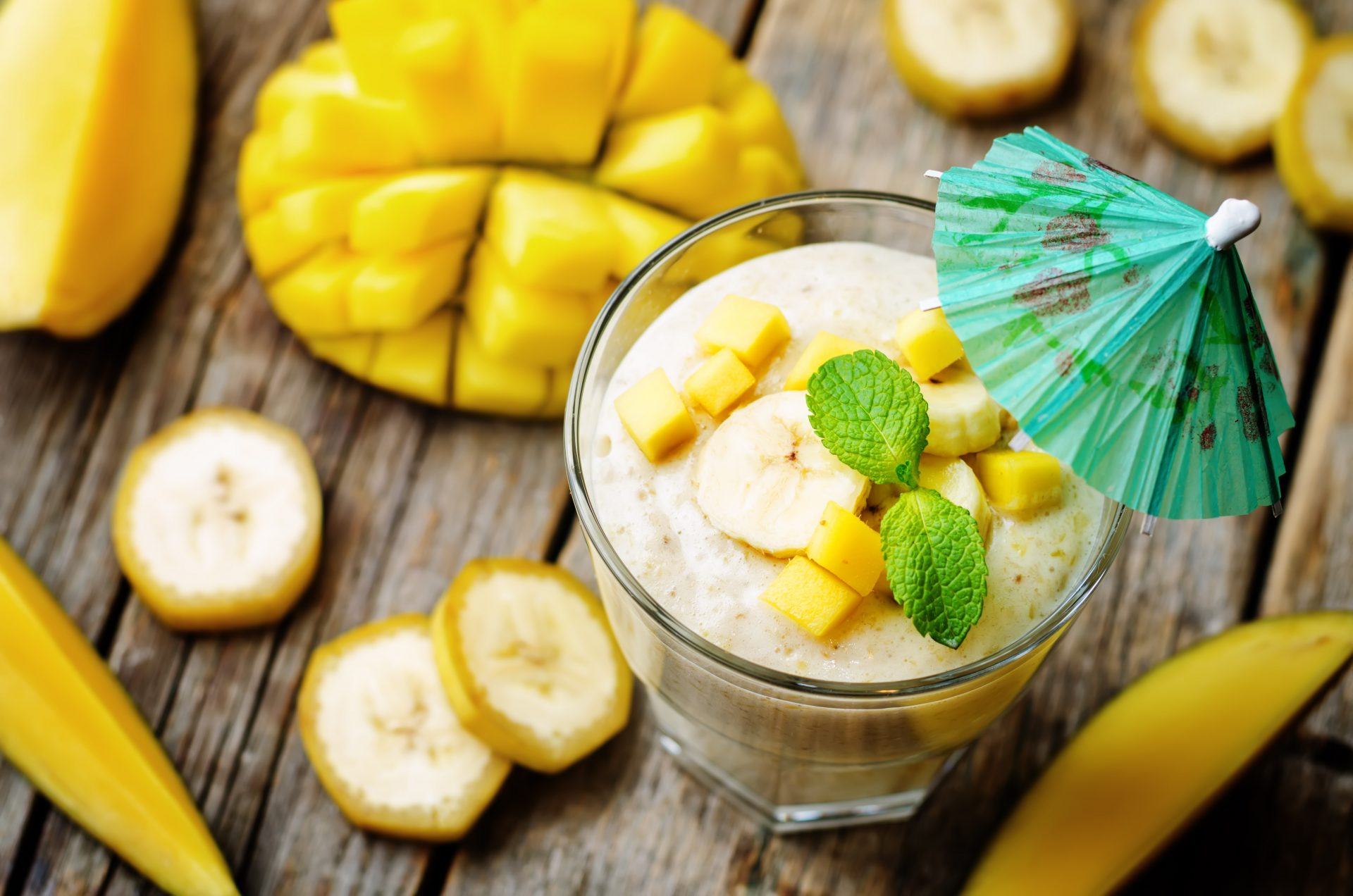 Bananen-Mango Smoothie | Rezept