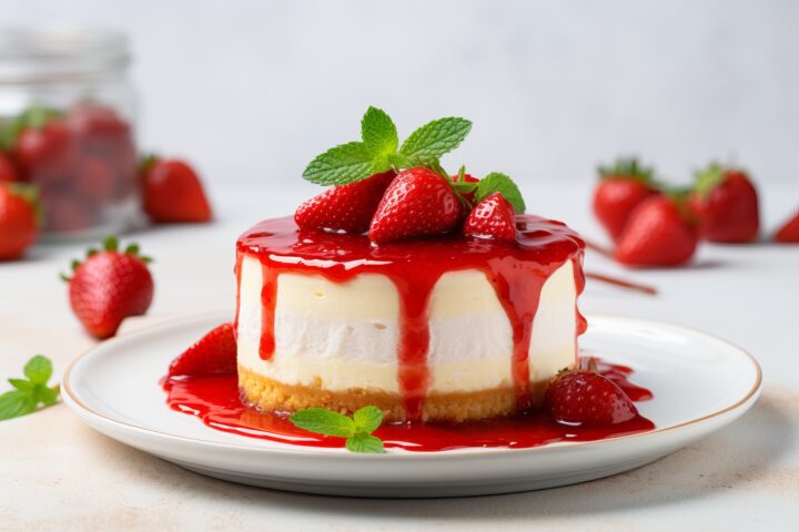 bei diesem Dessert trifft Süße auf leichte Säure, ein Geschmackserlebnis der besonderen Art - das Erdbeer-Balsamico-Törtchen zum Nachmachen und genießen