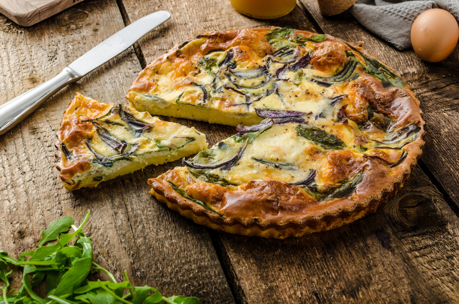 Fenchel-Lachs-Quiche | Rezept