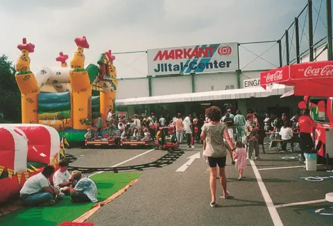 Hüpfi uf der 75 Jahrefeier