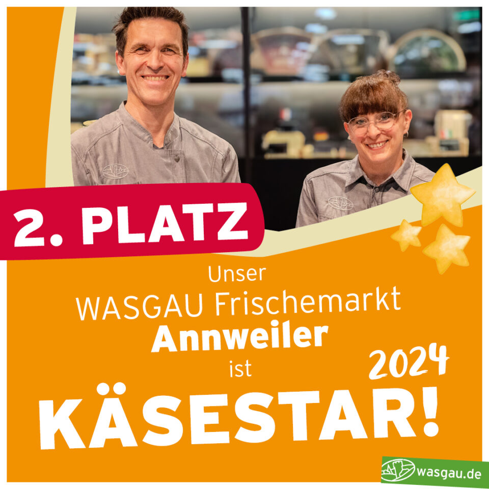 WASGAU Frischemarkt Annweiler wird beim Käse-Star 2024 prämiert