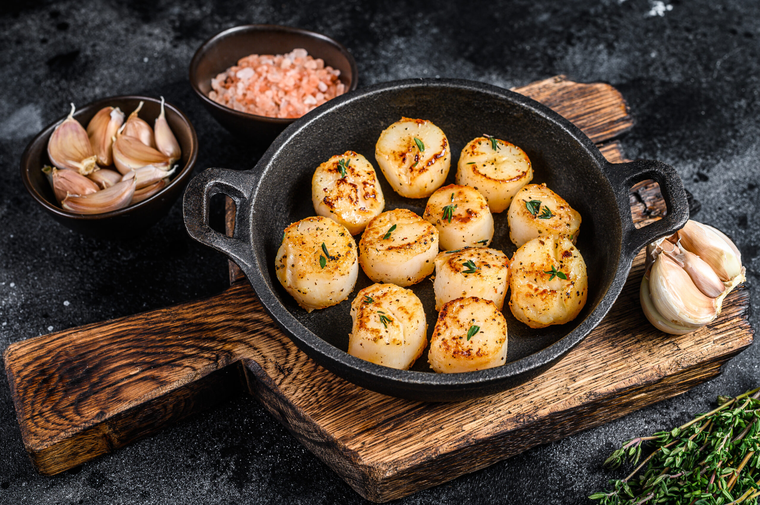 Kammmuscheln mit Hokkaido und Rote Beete | Rezept