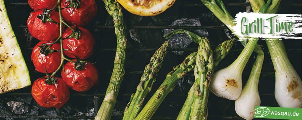 Grillen mit WASGAU: So gut wie jede Gemüseart kann auf den Grill und schmeckt super mit der passenden Marinade.