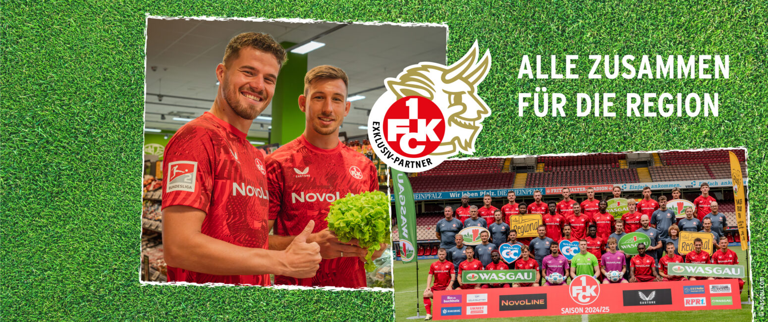 alle zusammen für die Region - WASGAU und 1. FC Kaiserslautern