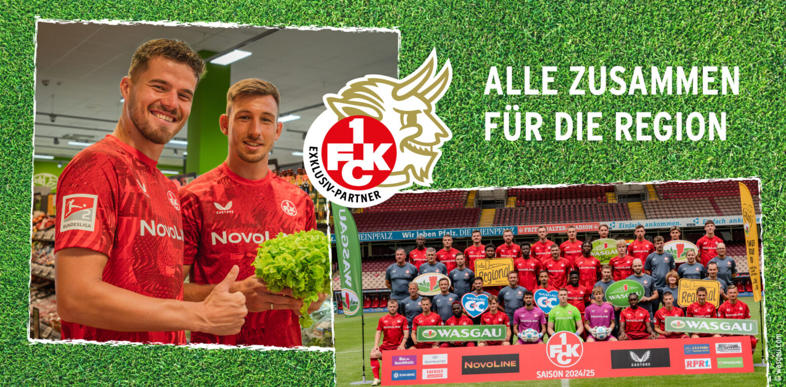 alle zusammen für die Region - WASGAU und 1. FC Kaiserslautern