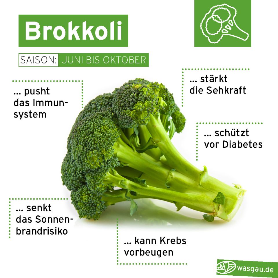 Brokkoli - Klassiker für die gesunde Sommerküche | WASGAU
