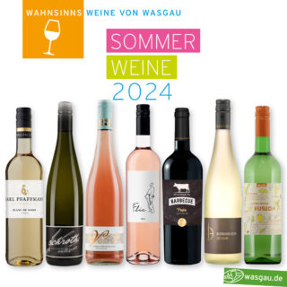 Das WASGAU Weinkeller-Team hat eine Auswahl der beliebtesten Sommerweine zusammengestellt.